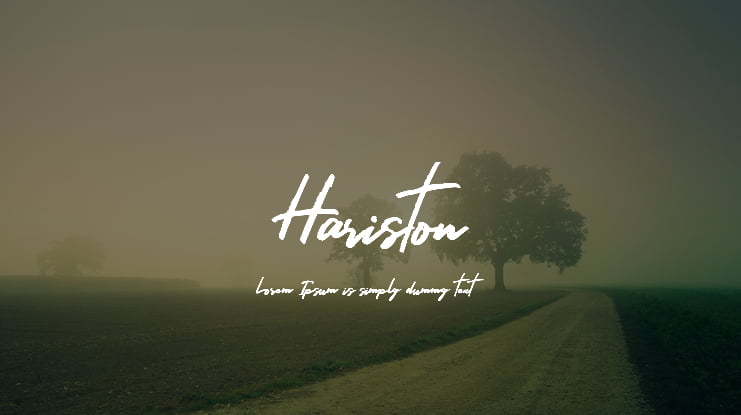 Hariston Font