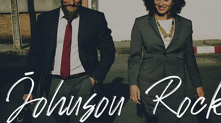 Johnson Rock Font