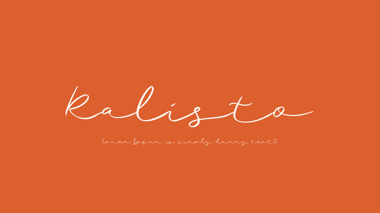 Ralisto Font
