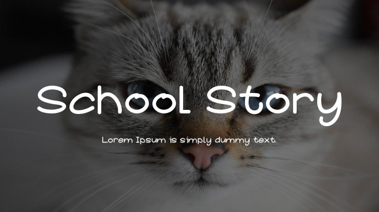 School Story Font