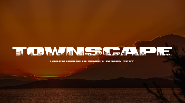 Townscape Font