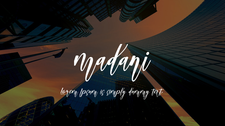 madani Font