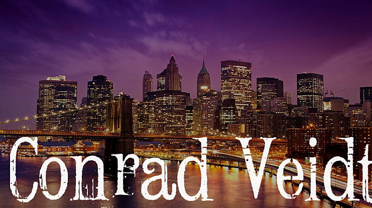 Conrad Veidt Font
