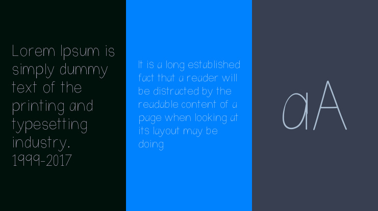 Nothing Special Font