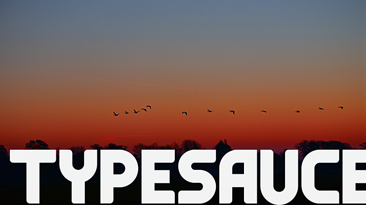 Typesauce Font