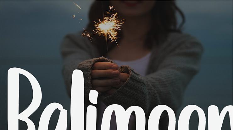 Balimoon Font