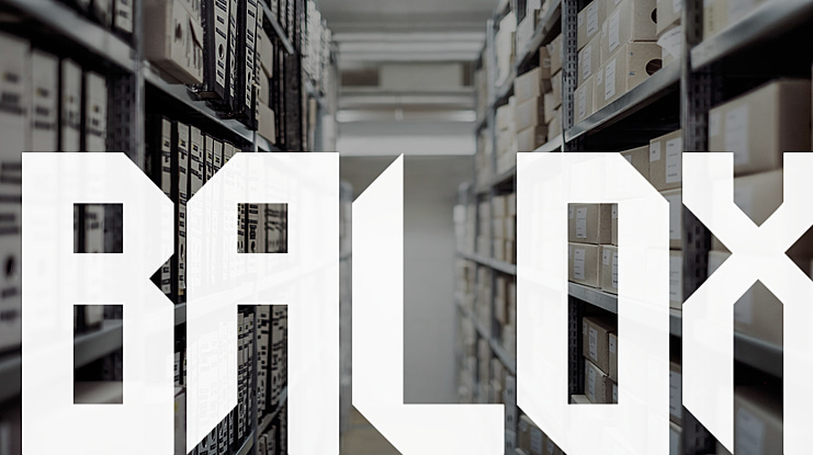 Balox Font