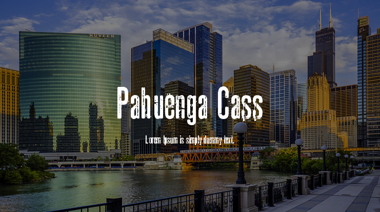 Pahuenga Cass Font