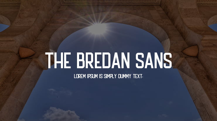 The Bredan Sans Font