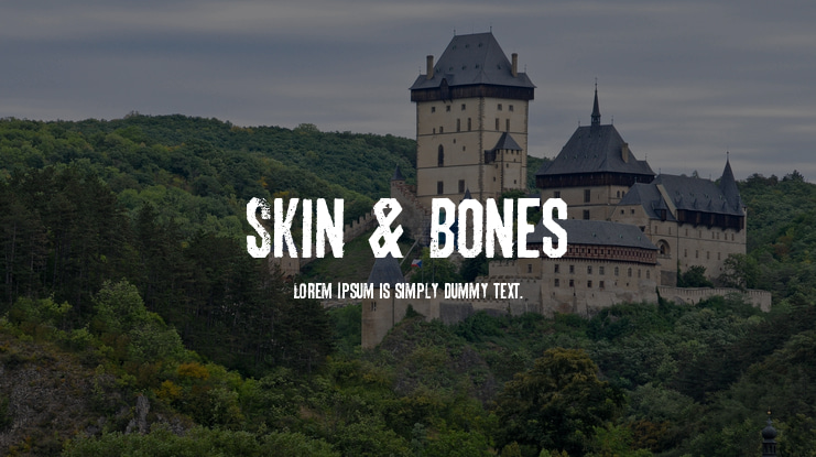 Skin & Bones Font
