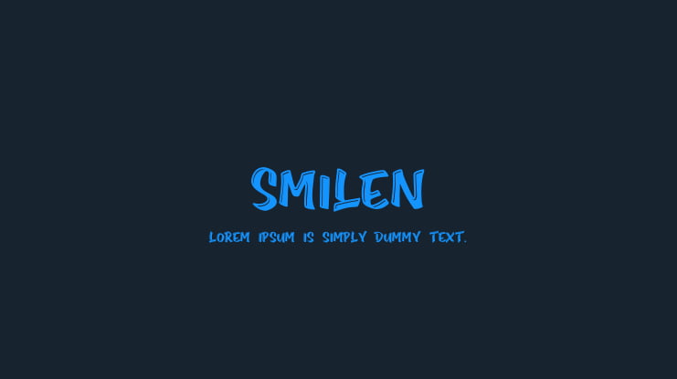 Smilen Font