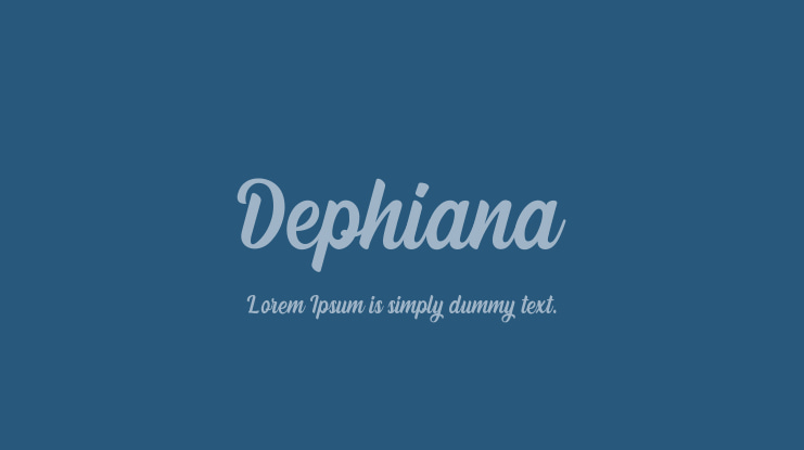 Dephiana Font