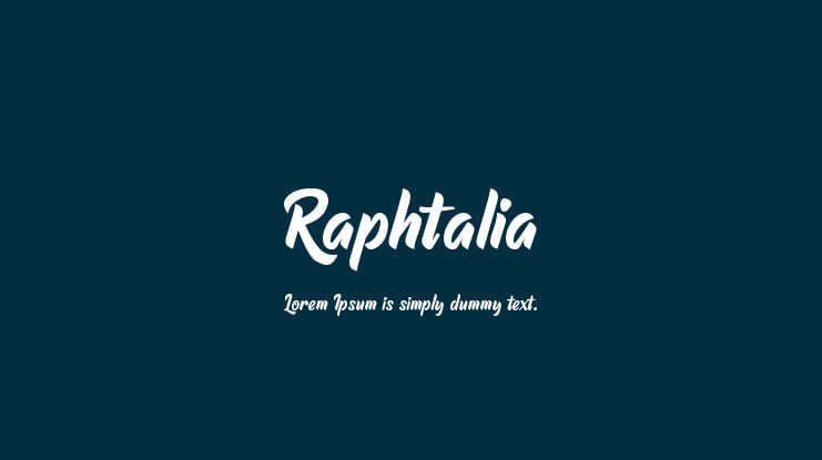 Raphtalia Font