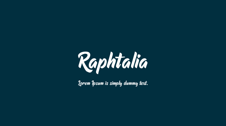 Raphtalia Font