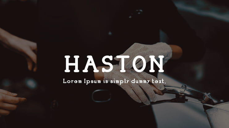 HASTON Font Family