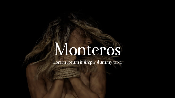 Monteros Font