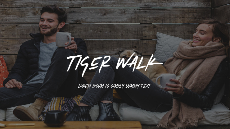 Tiger Walk Font