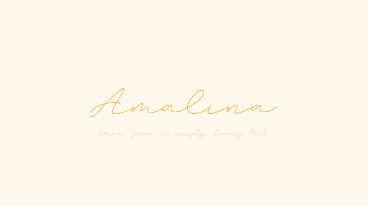 Amalina Font
