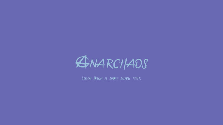 Anarchaos Font