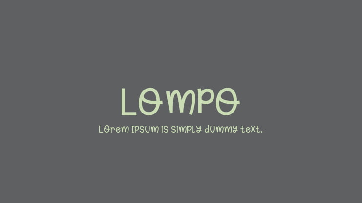Lompo Font