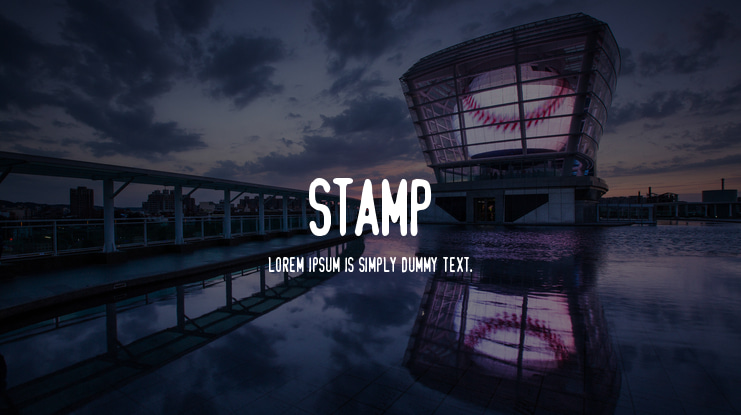 Stamp Font