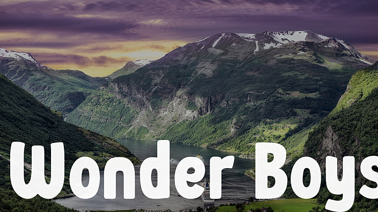 Wonder Boys Font