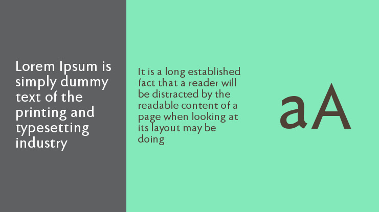 Faber Sans Pro reduced Font Family