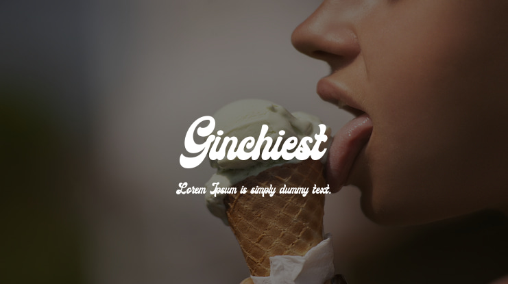 Ginchiest Font Family