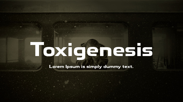 Toxigenesis Font