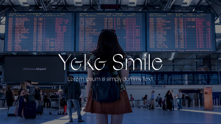 Yoko Smile Font