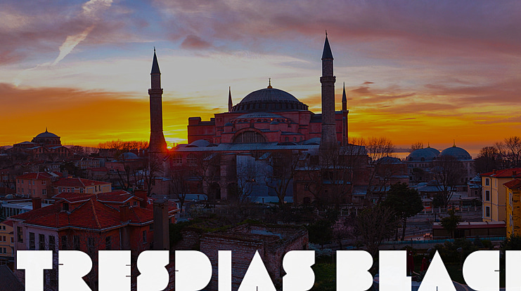 Tresdias Black Font