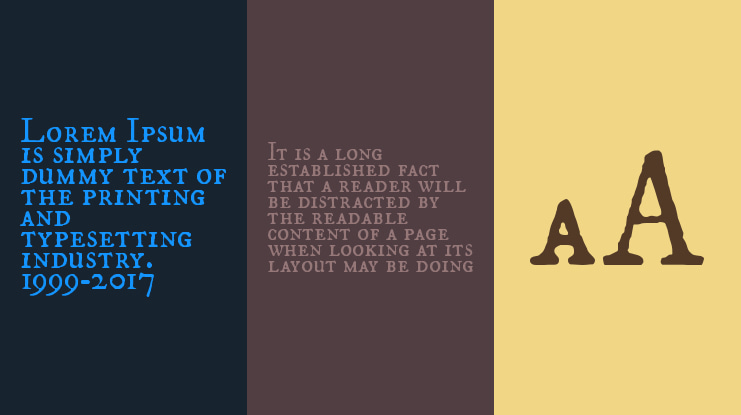 FELL Double Pica Font Family