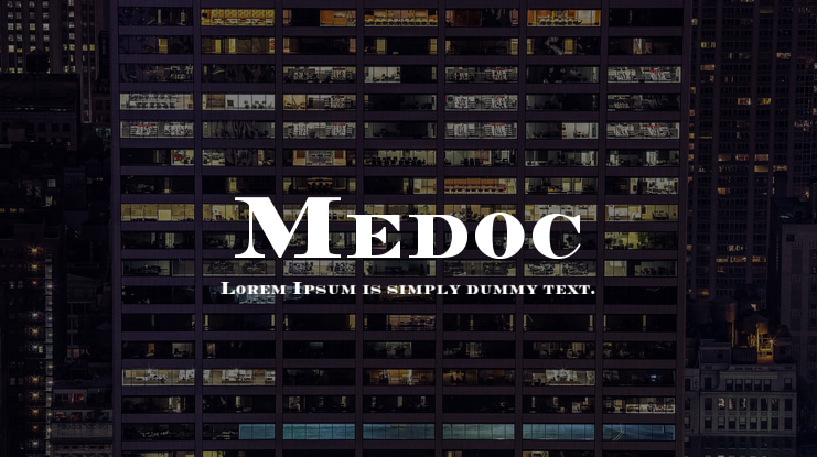 Medoc Font