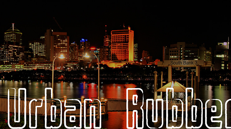 Urban Rubber Font