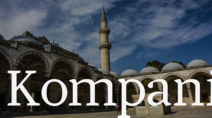 Kompani Font