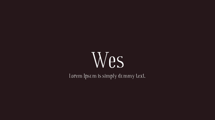 Wes Font