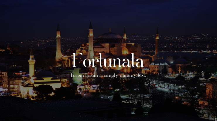 Fortunata Font