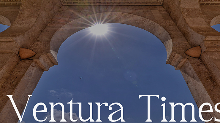 Ventura Times Font