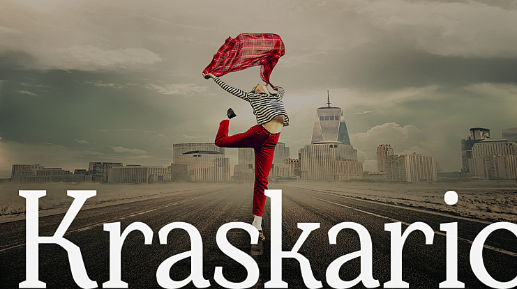 Kraskario Font Family