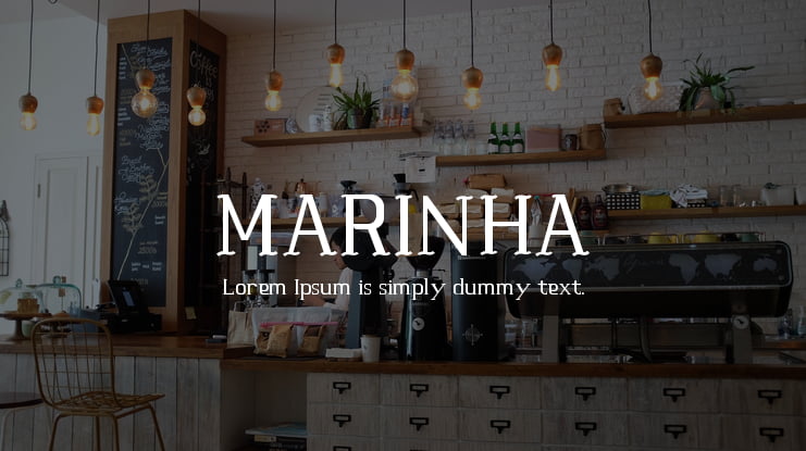 MARINHA Font