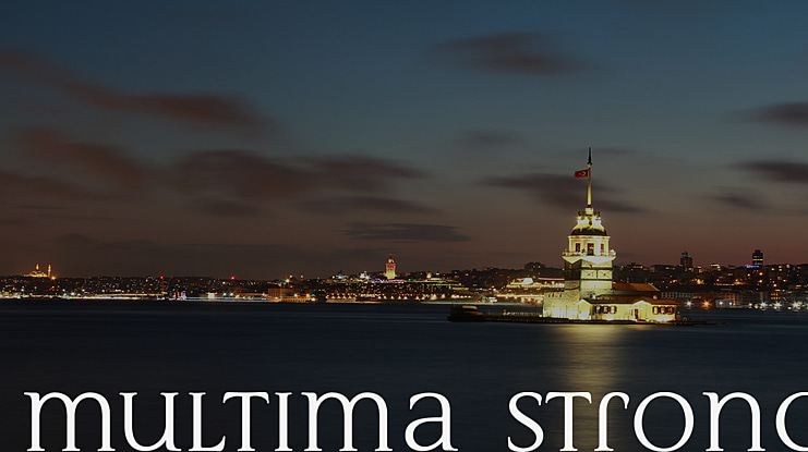 Multima Strong Font