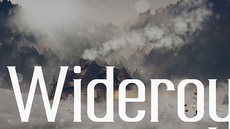 Wideroy Font
