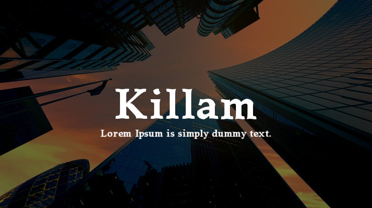 Killam Font