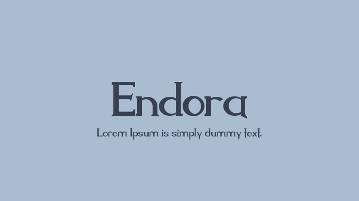 Endora Font