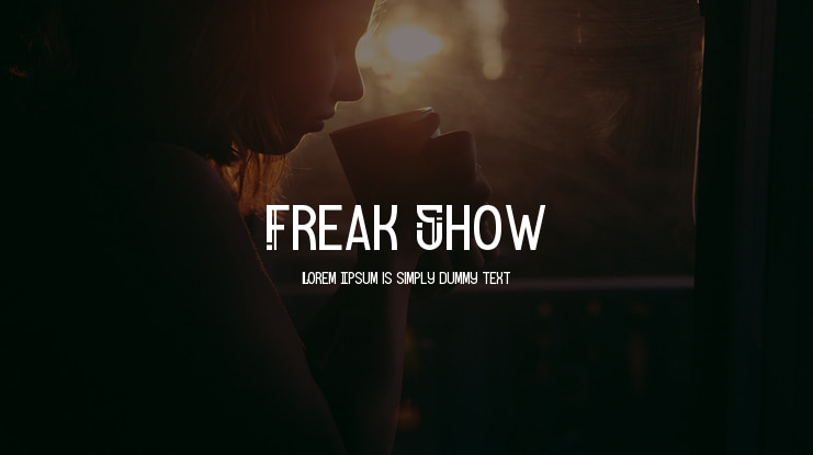 Freak Show Font Family