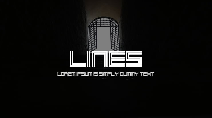 2 Lines Font