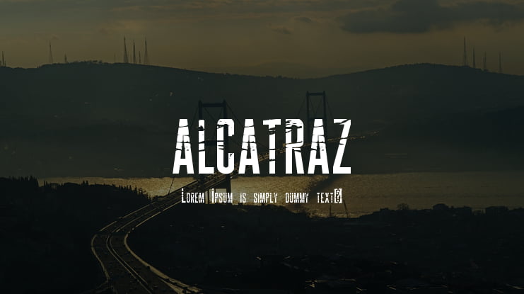 ALCATRAZ Font