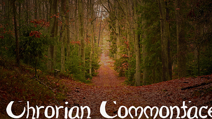 Throrian Commonface Font