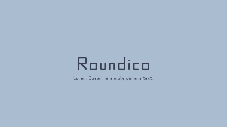 Roundico Font