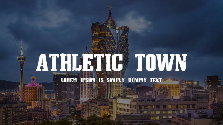 Athletic Town Font